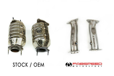 2020+Chevrolet Corvette C8 Stingray link comp. Pipes
