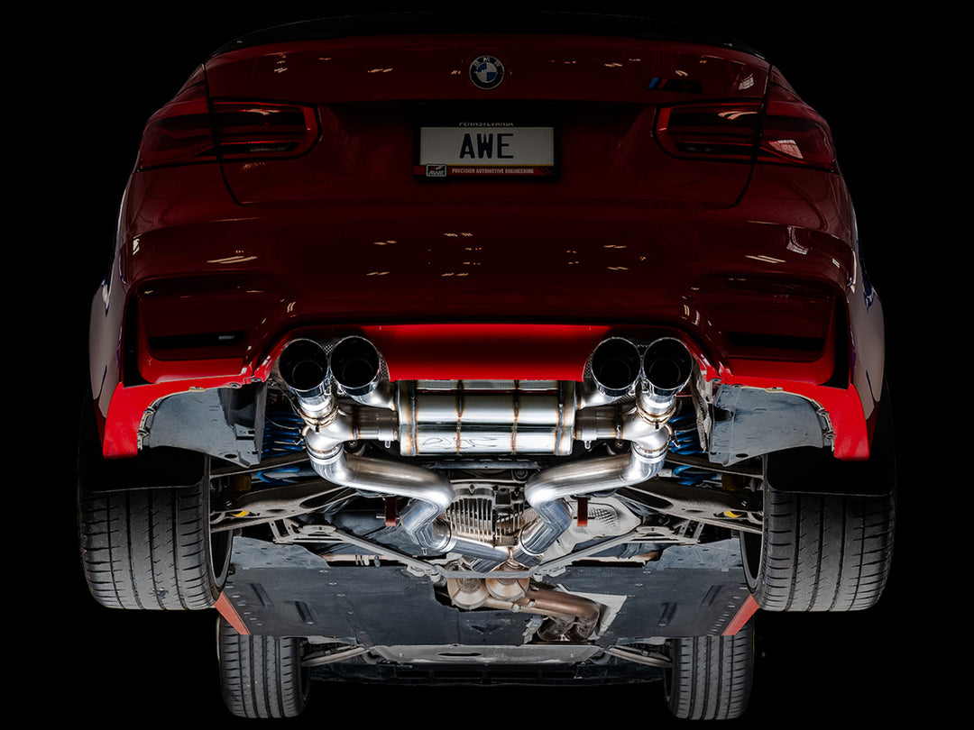 AWE SwitchPath™ Catback Exhaust for BMW F8X M3/M4 - Chrome Silver