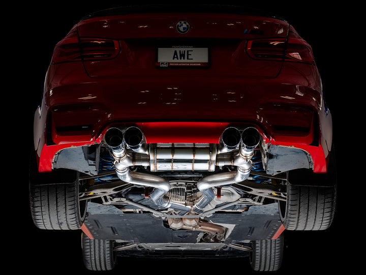 AWE SwitchPath™ Catback Exhaust for BMW F8X M3/M4 - Chrome Silver