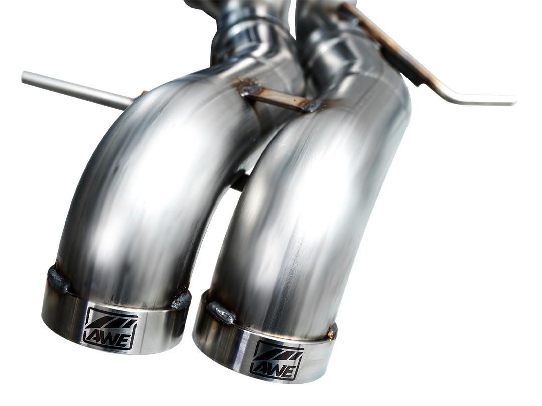 AWE SwitchPath Exhaust for Ford Bronco Raptor - Dual BashGuards