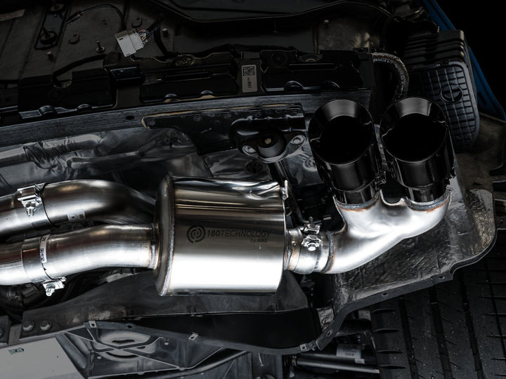 AWE Touring Edition Exhaust for C8 Corvette -- Diamond Black Tips
