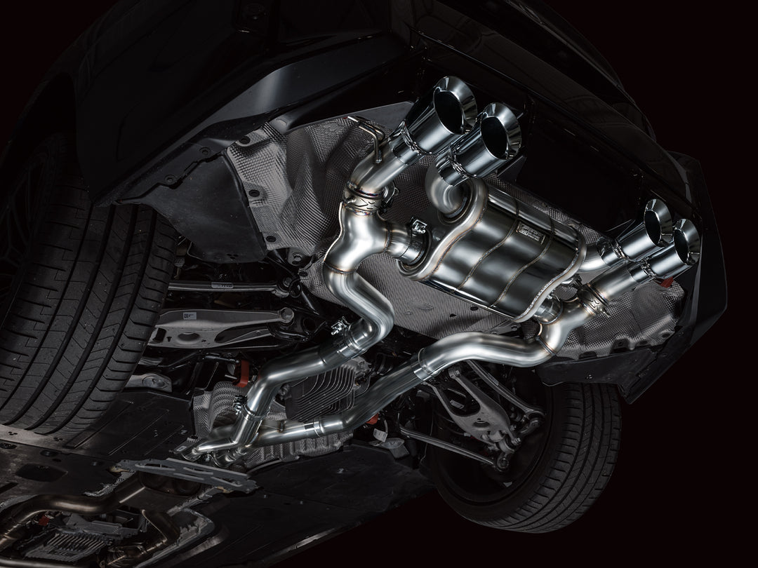 AWE SwitchPath™ Exhaust for BMW G87 M2 - Chrome Silver Tips