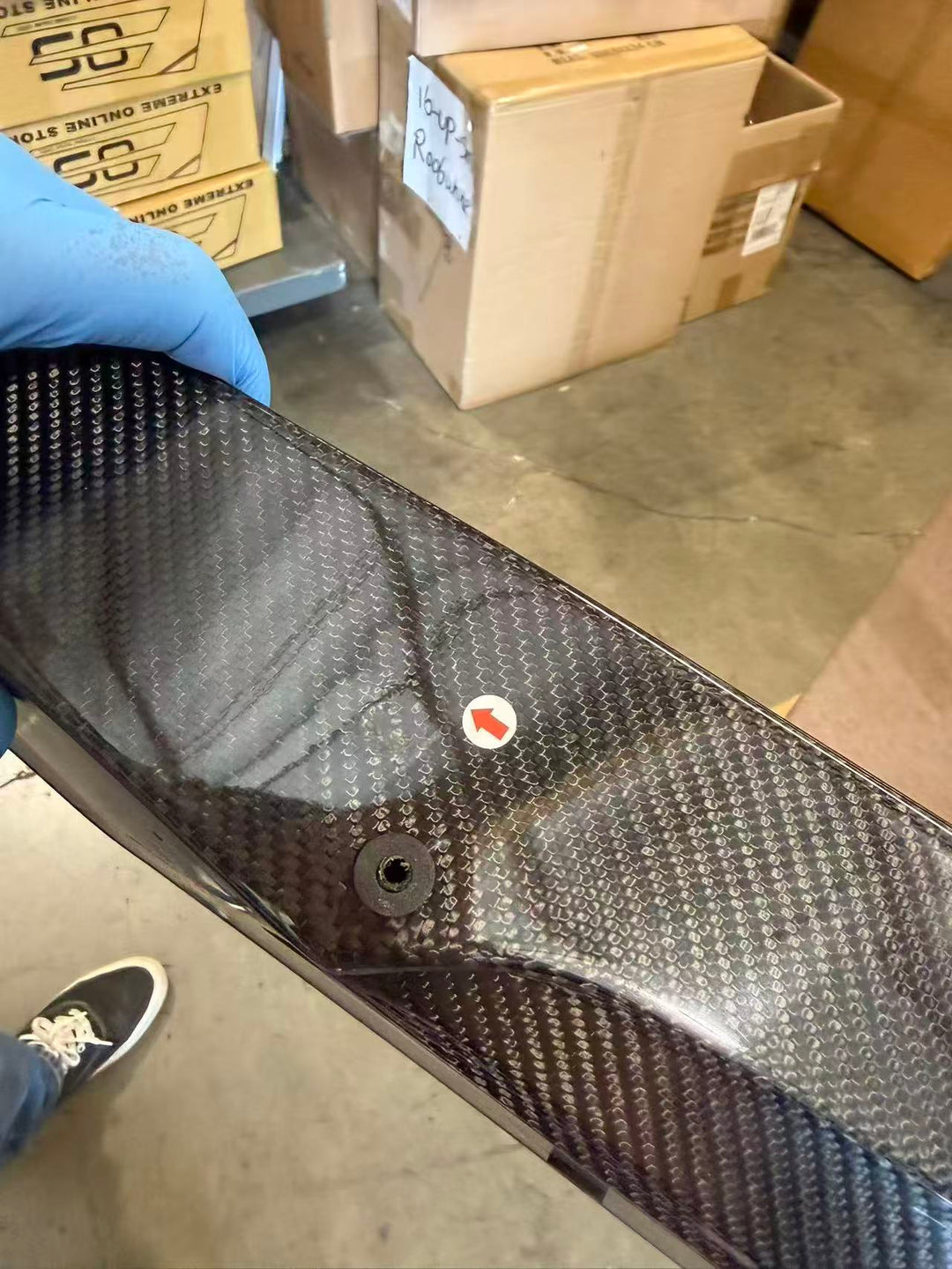 2009-15 Cadillac CTS-V Sedan Full Carbon Fiber Wickerbill Rear Trunk Spoiler outlet 650-BKCF-C-47 650-BKCF