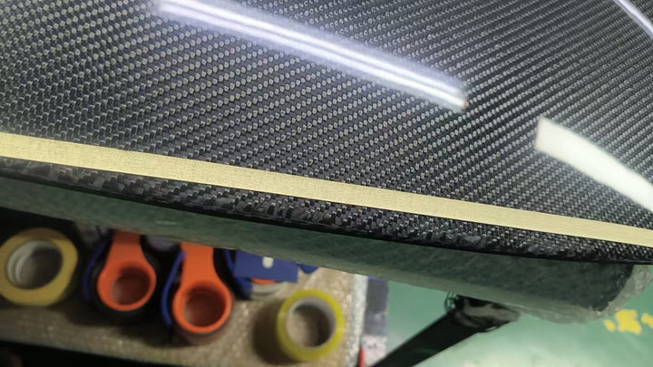 2005-13 Corvette C6 CARBON FIBER Top Targa Roof Panel outlet Type 2 ROOF-1214-BKCF
