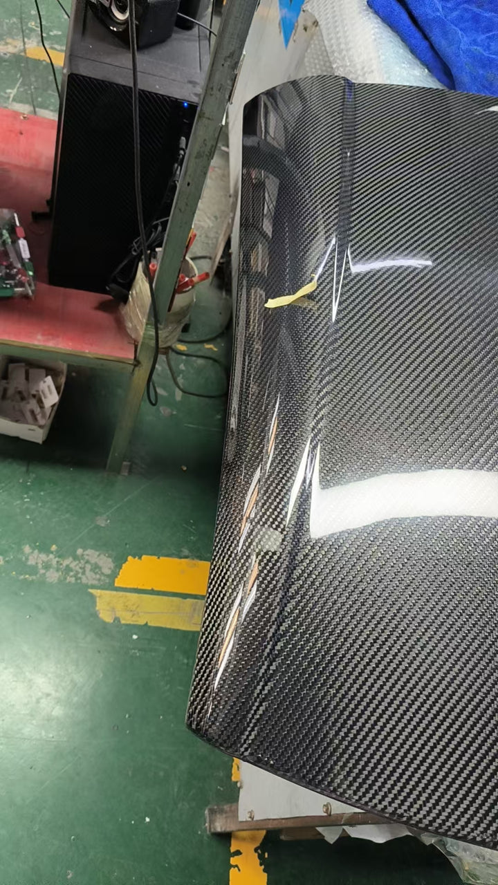 2005-13 Corvette C6 CARBON FIBER Top Targa Roof Panel outlet Type 3 ROOF-1214-BKCF