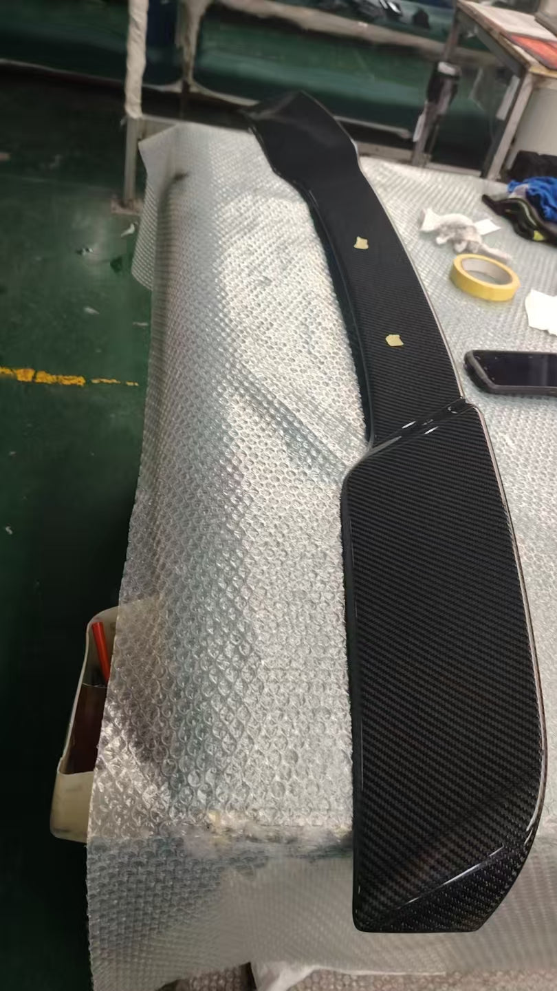 Corvette C6 ZR1 Extended Rear Trunk Spoiler outlet Type 5 SPOILER-218-BKCF