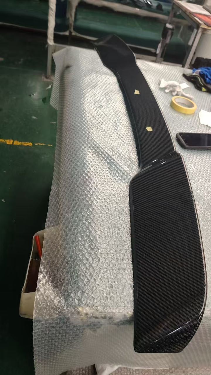 Corvette C6 ZR1 Extended Rear Trunk Spoiler outlet Type 5 SPOILER-218-BKCF