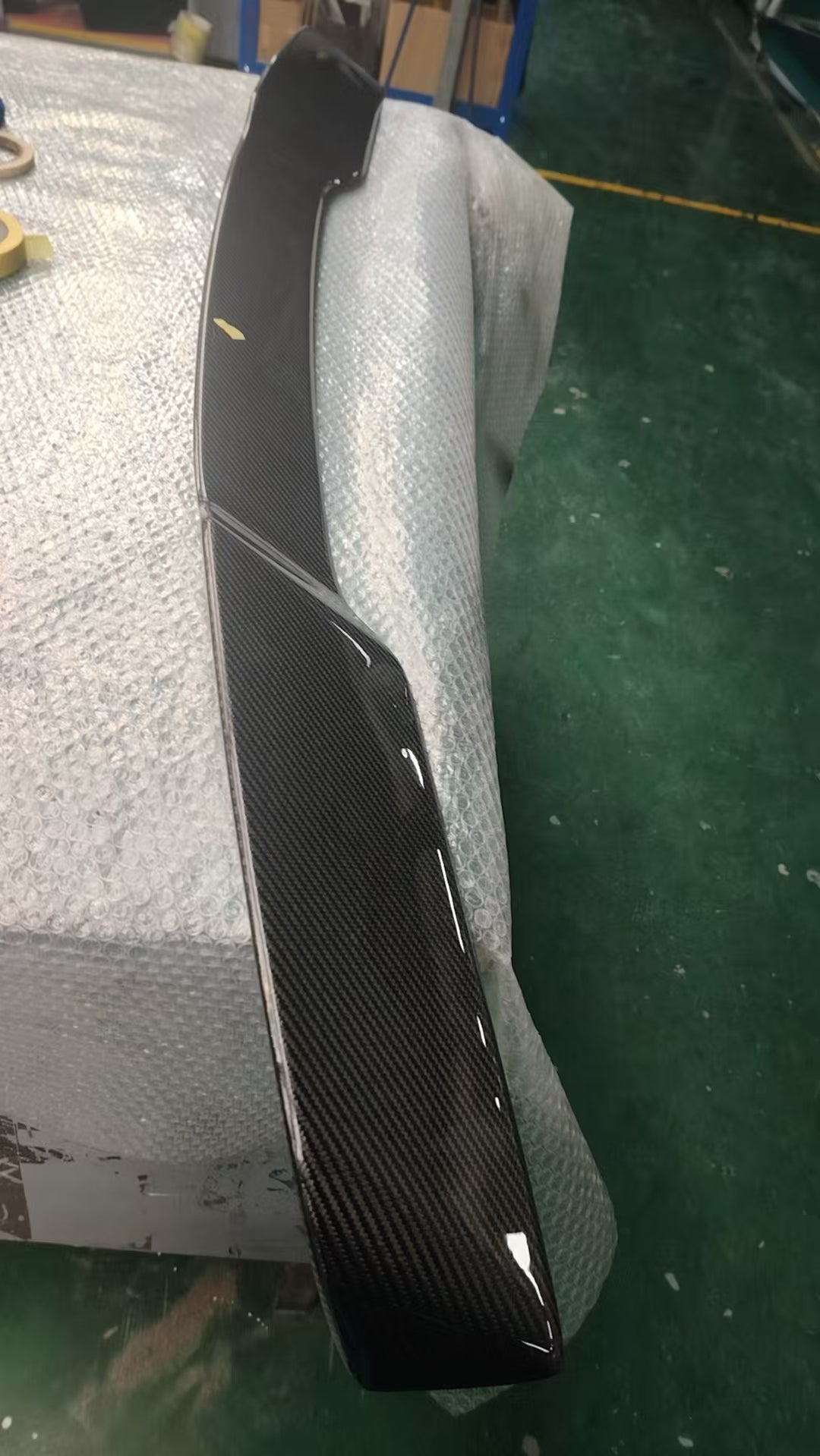Corvette C6 ZR1 Extended Rear Trunk Spoiler outlet Type 6 SPOILER-218-BKCF