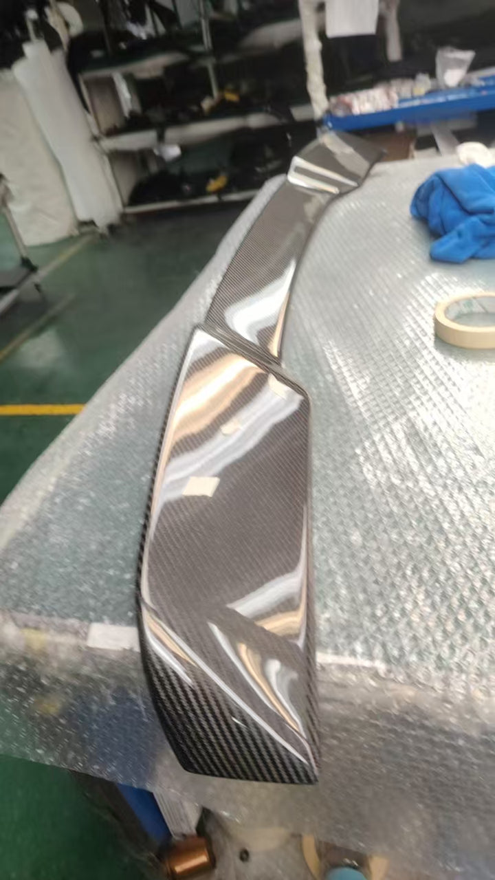 Corvette C6 ZR1 Extended Rear Trunk Spoiler outlet Type 9 SPOILER-218-BKCF
