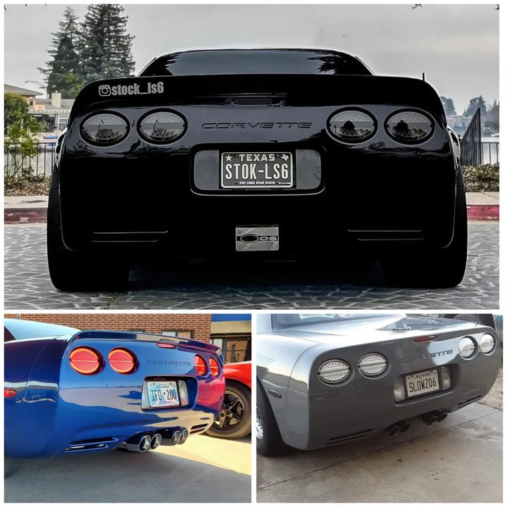 Corvette C5 G3 Laser LED Tail Light Assemblies