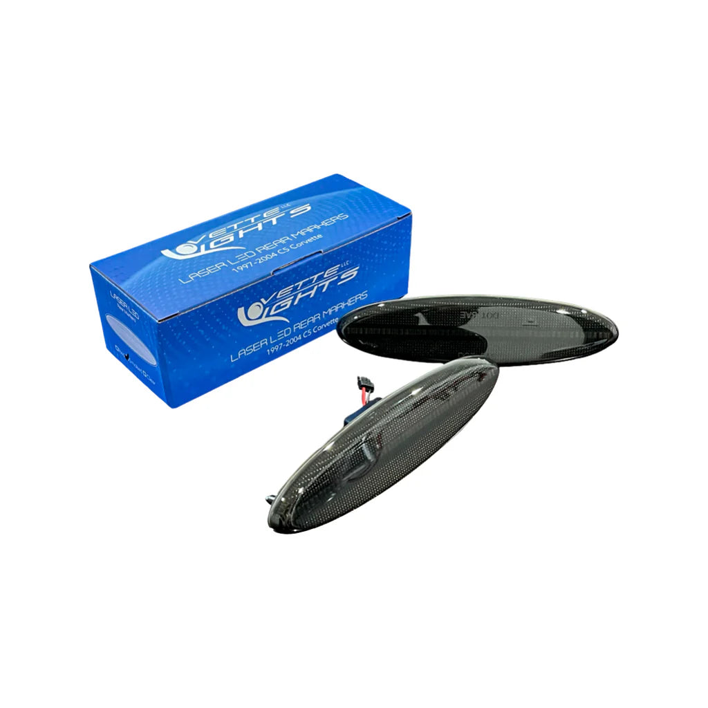 Corvette C5 G3 Laser LED Rear Side Marker Assemblies