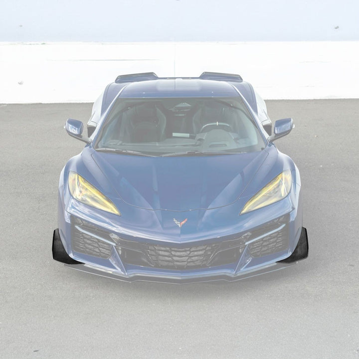 Corvette C8 Carbon Fiber Z07 Performance Package Front Canards
