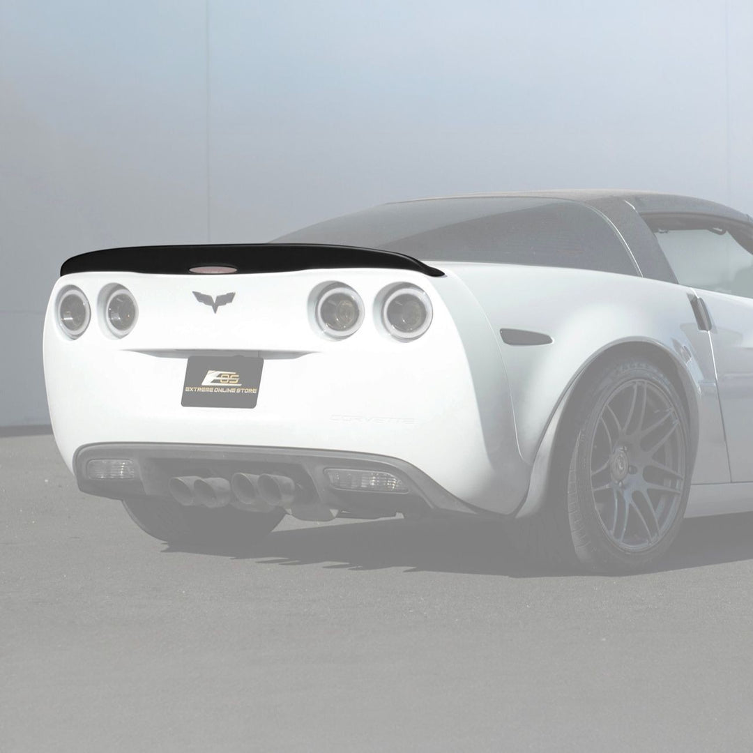 Corvette C6 EOS Performance Package Rear Trunk Lid Wing Spoiler