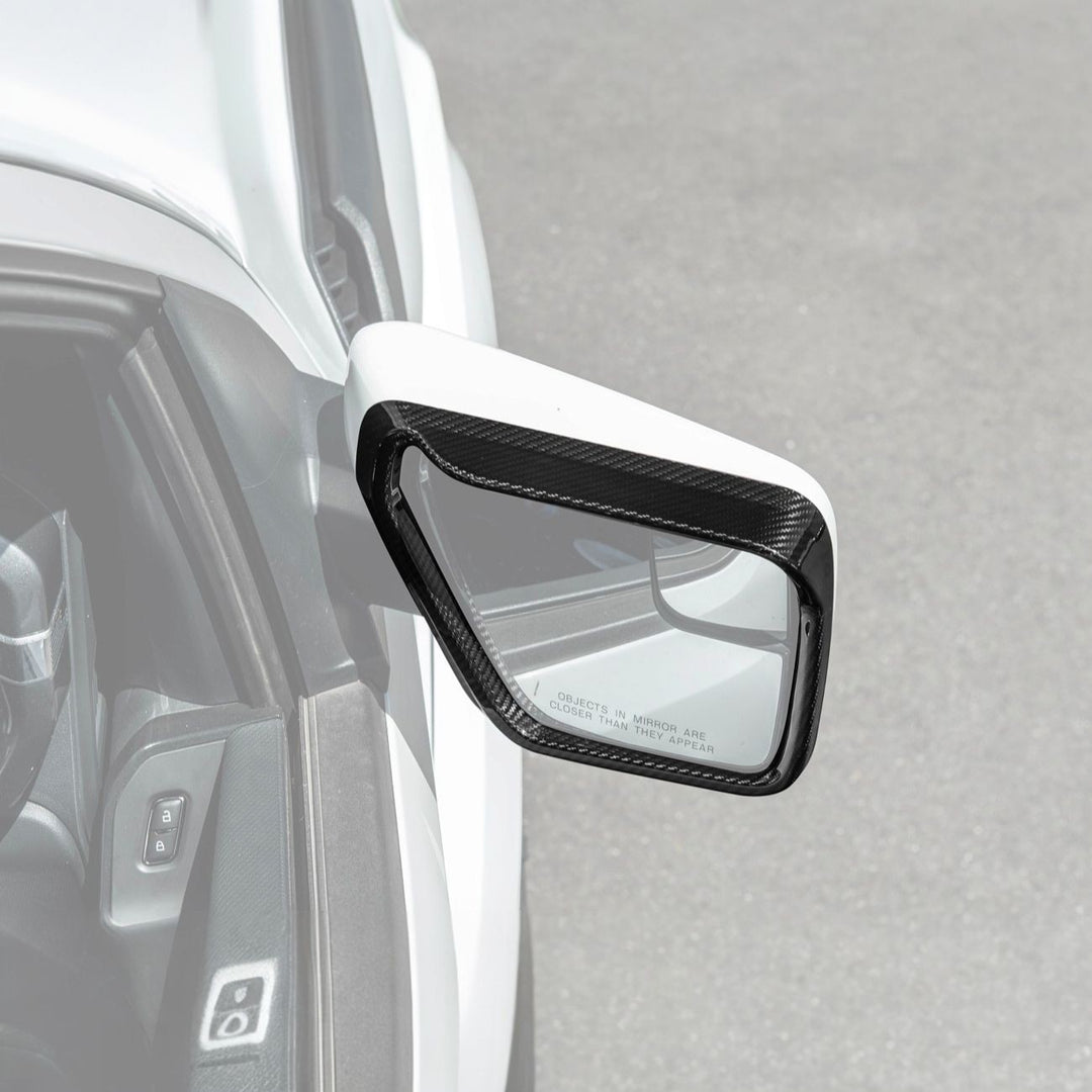 2021-Up Ford F-150 Carbon Fiber Factory Style Side Mirror Frame