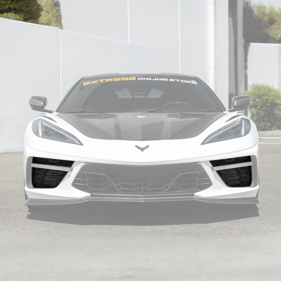 Corvette C8 Front Bumper Lower Air Inlet Mesh Grille Guards