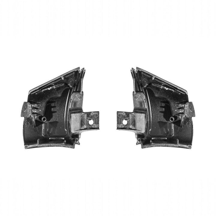 Corvette C6 Dry Carbon Fiber Steering Wheel Button Control Bezel Covers
