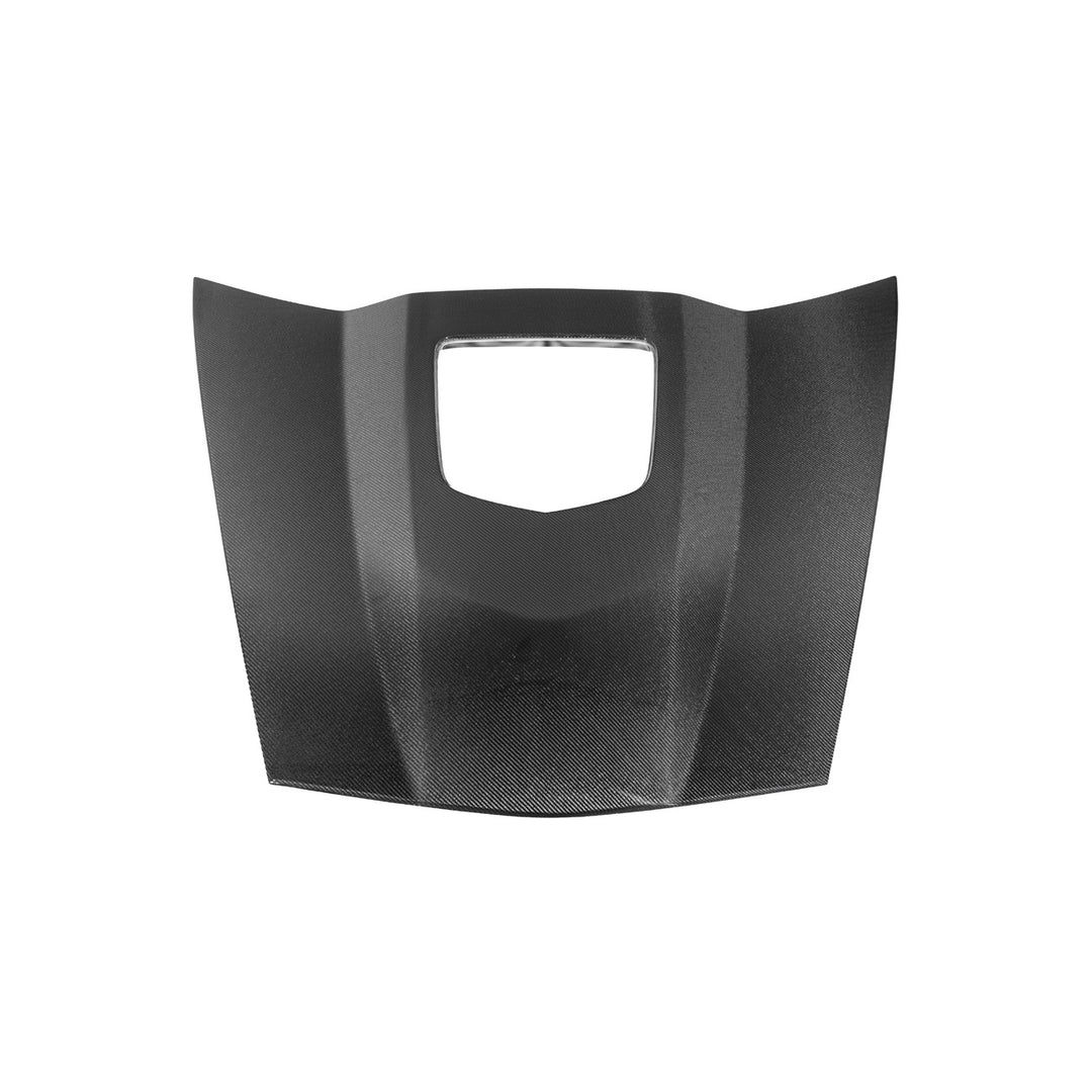 Corvette C6 Carbon Fiber ZR1 Style Replacement Hood Panel Cover