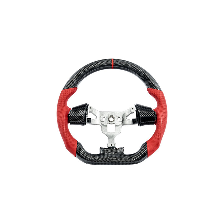 Corvette C6 Carbon Fiber Steering Wheel and Spoke Cover Package