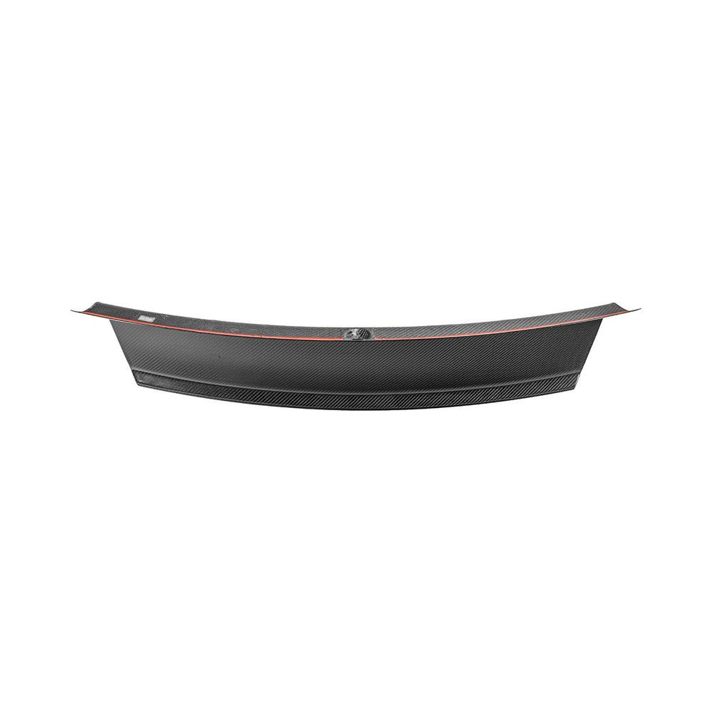 2015-2017 Ford Mustang Carbon Fiber Factory Style Rear Trunk Deck Lid Applique Panel Cover Overlay