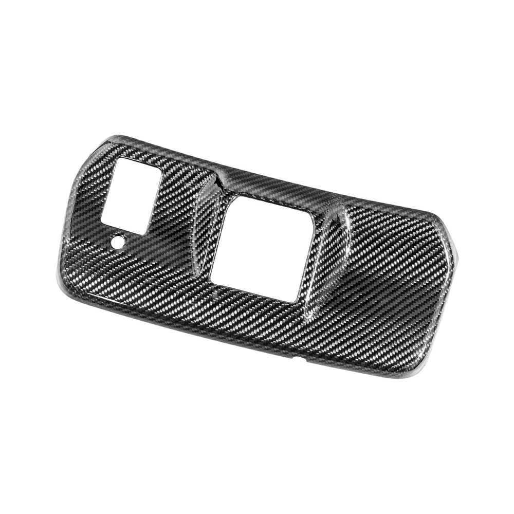 2021-Up Ford F-150 / F-150 Lightning Dry Carbon Fiber Rear View Mirror Panel Cover Overlays