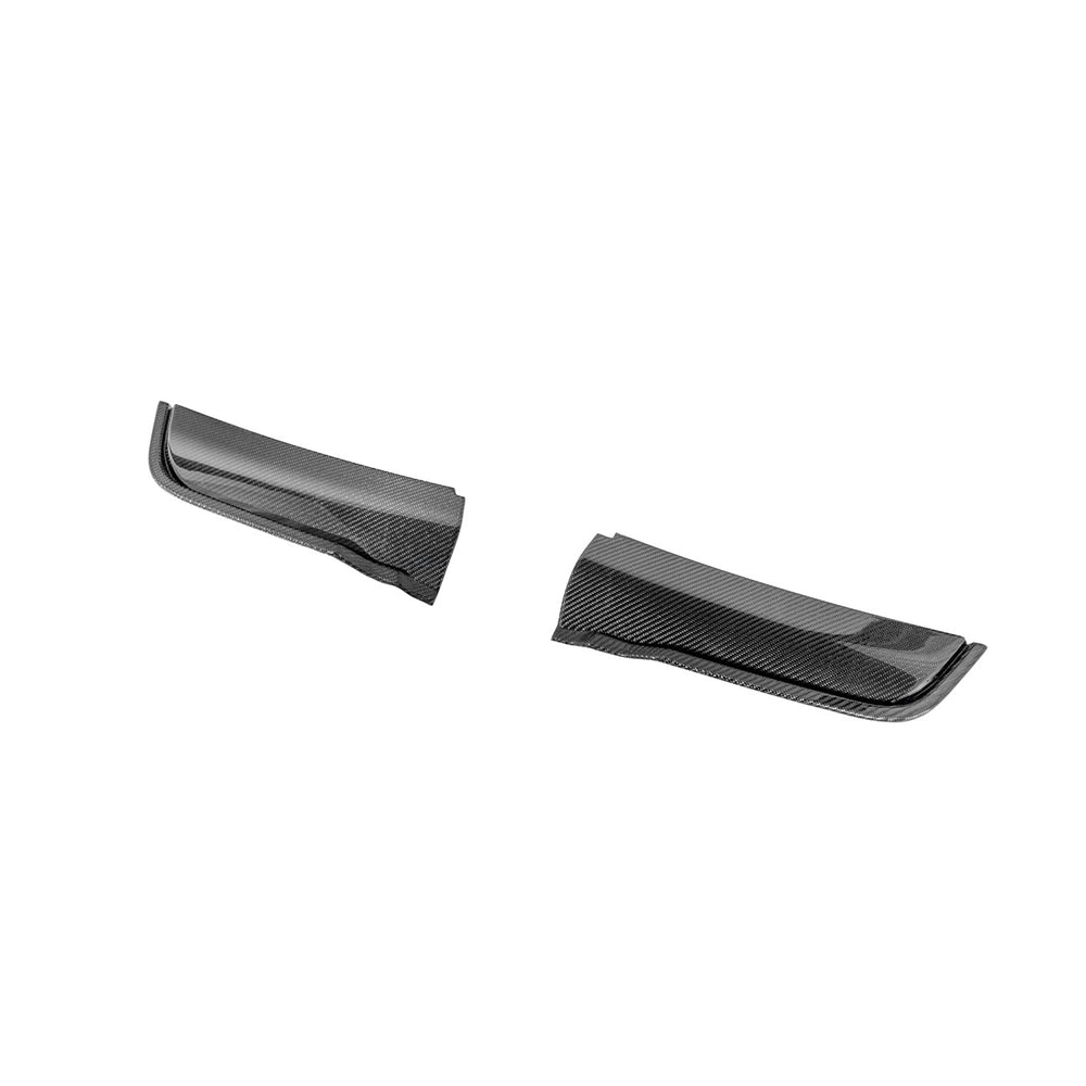 2021-Up Ford F-150 Carbon Fiber Raptor R Style Front Hood Vent Side Trim Bezel Replacements