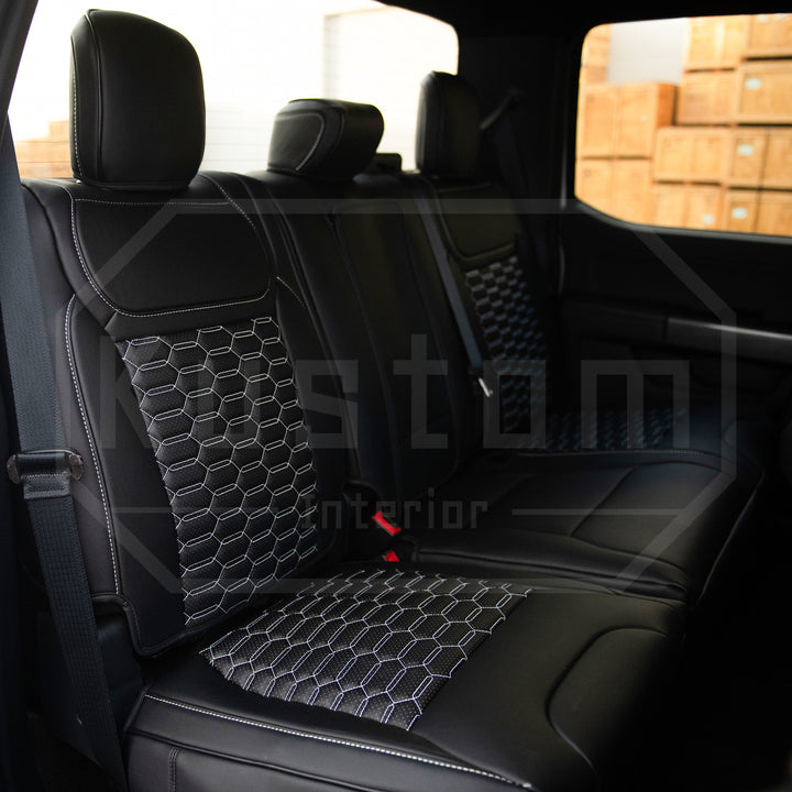 2021-Up Ford F-150 / Raptor Premium Custom Leather Seat Covers