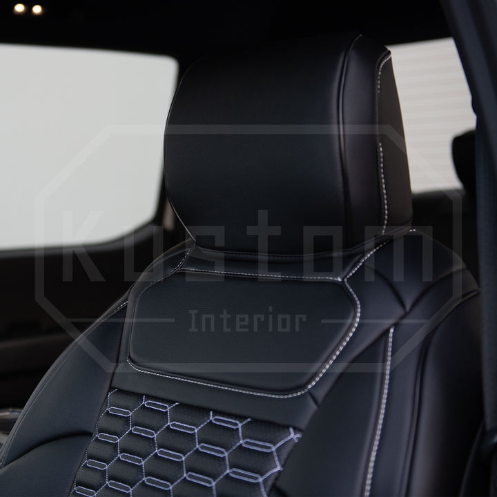 2021-Up Ford F-150 / Raptor Premium Custom Leather Seat Covers