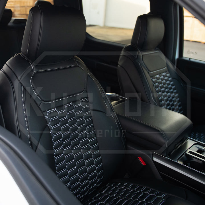 2021-Up Ford F-150 / Raptor Premium Custom Leather Seat Covers