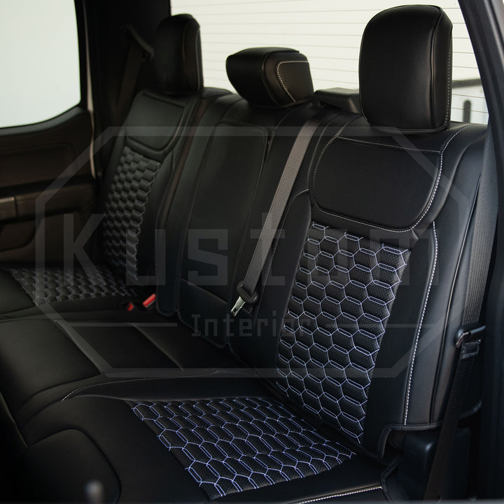 2021-Up Ford F-150 / Raptor Premium Custom Leather Seat Covers