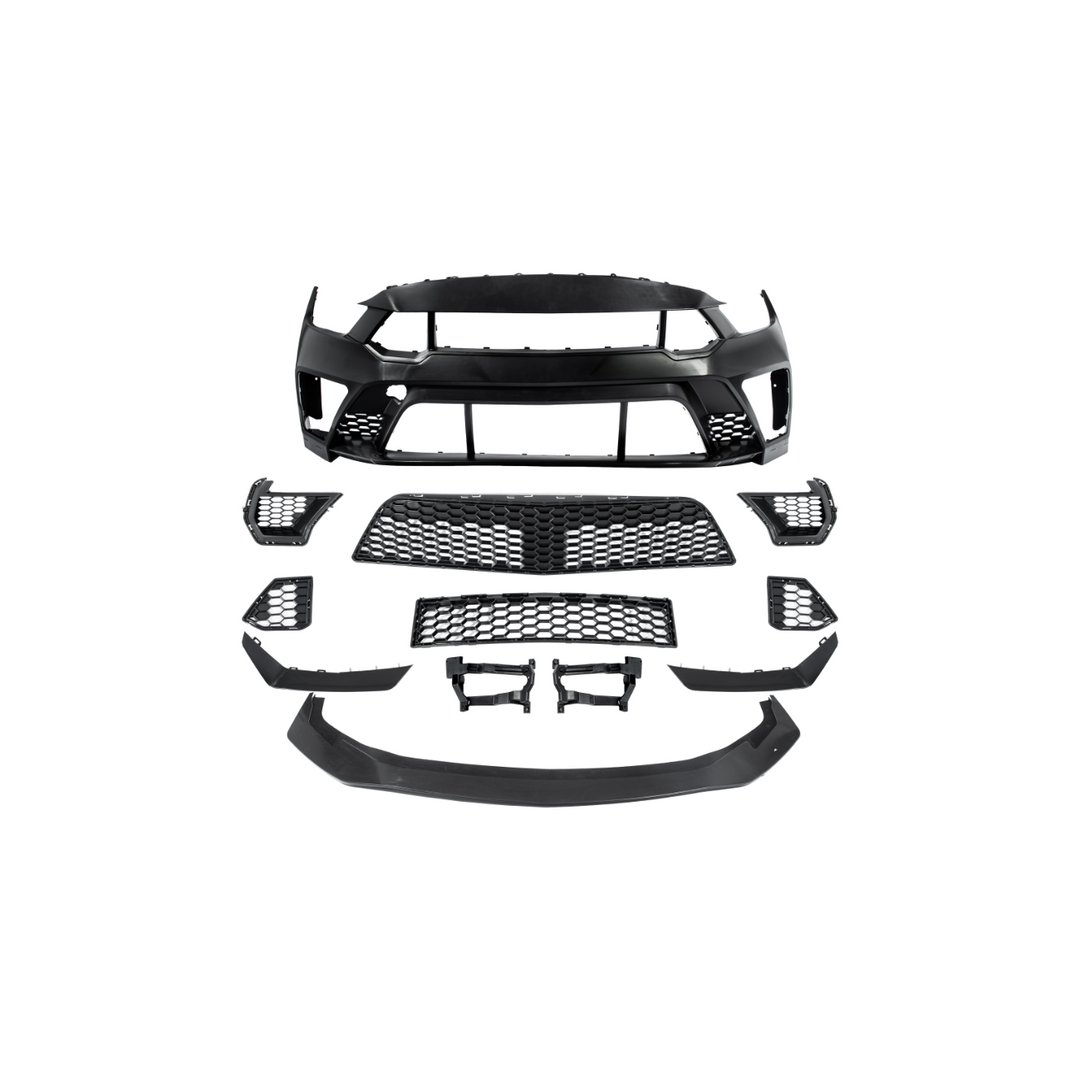 2015-17 Ford Mustang | S650 GTD Style Front Bumper Cover Conversion Kit
