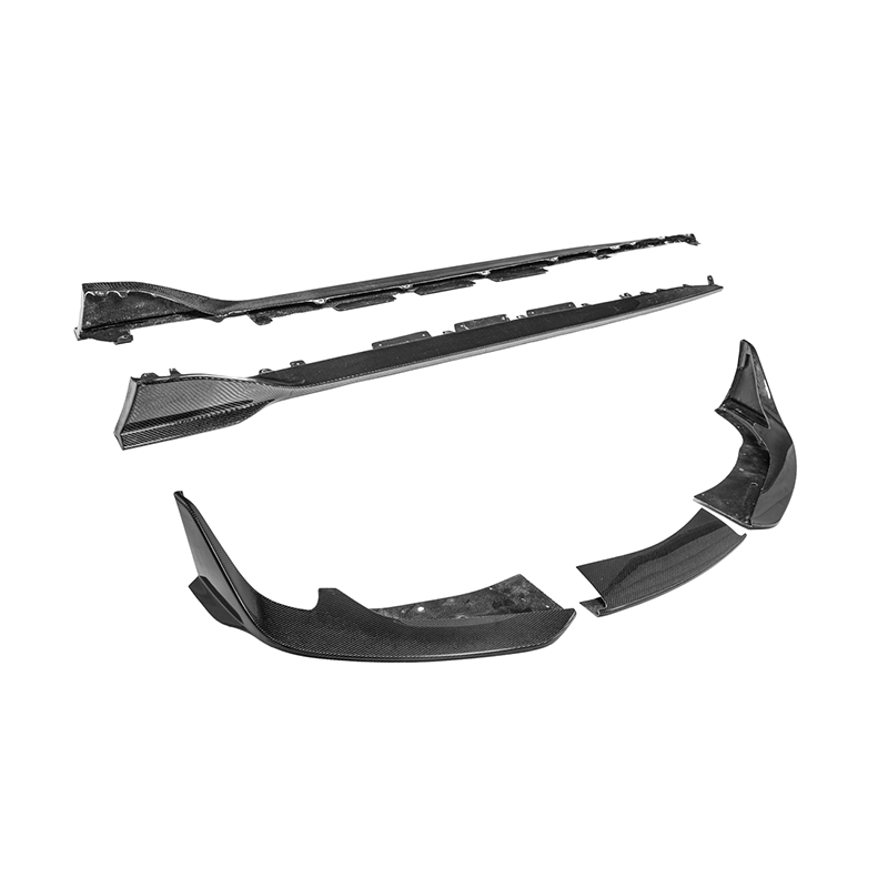 20-Up Toyota Supra A91 CF Front Lip &amp; Side Skirts