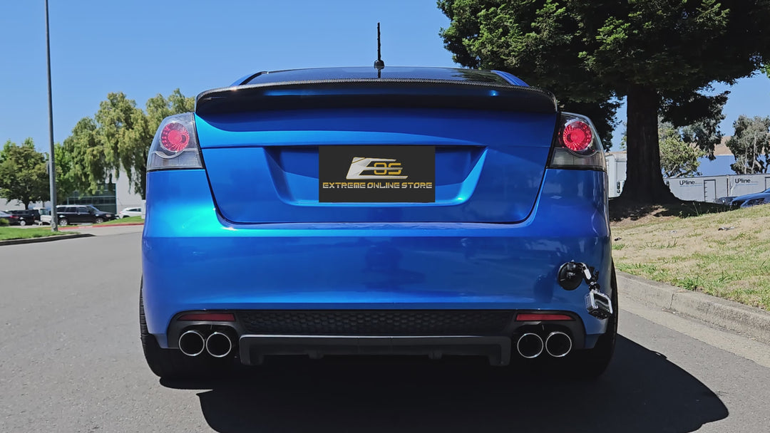 2008-2009 Pontiac G8 T-304 Muffler Delete Quad Tips Axle Back Exhaust