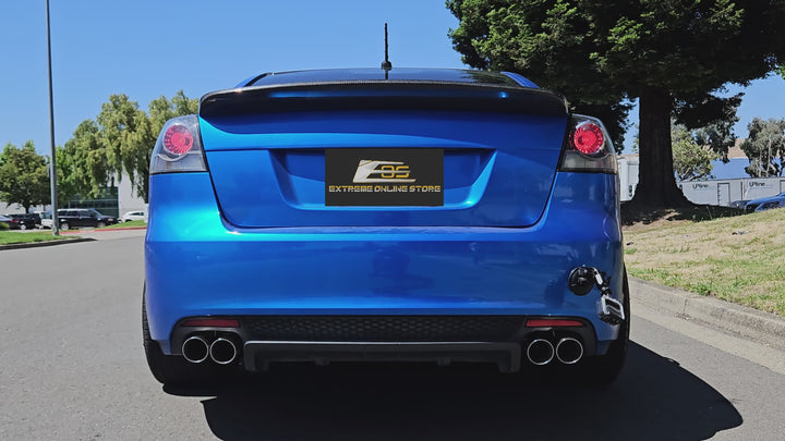 2008-2009 Pontiac G8 T-304 Muffler Delete Quad Tips Axle Back Exhaust