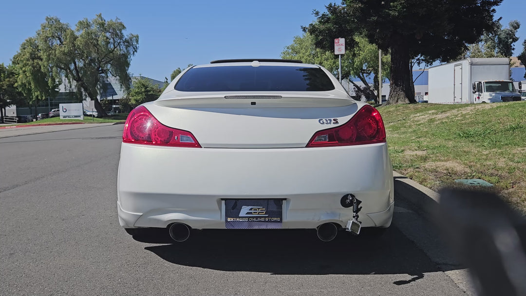 Nissan 370Z | Infiniti Q60 | G37 Coupe Axle Back 4.5" Dual Tips Exhaust