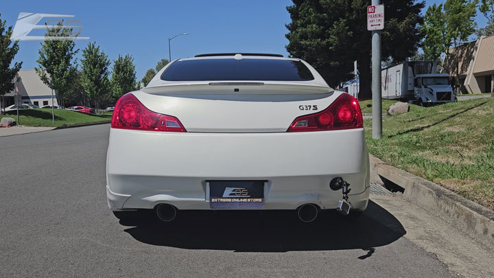 2009-21 Nissan 370Z Z34 Axle Back 4.5" Dual Tips Exhaust
