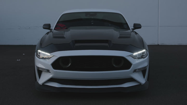 2018-23 Ford Mustang | S650 LED DRL Sequential Signal Projector Headlights