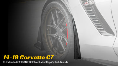 Chevrolet Corvette C7 Extended Front Splash Guards