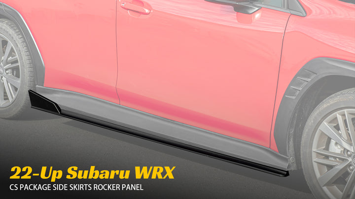 2022-Up Subaru WRX CS Package Side Skirts Rocker Panel
