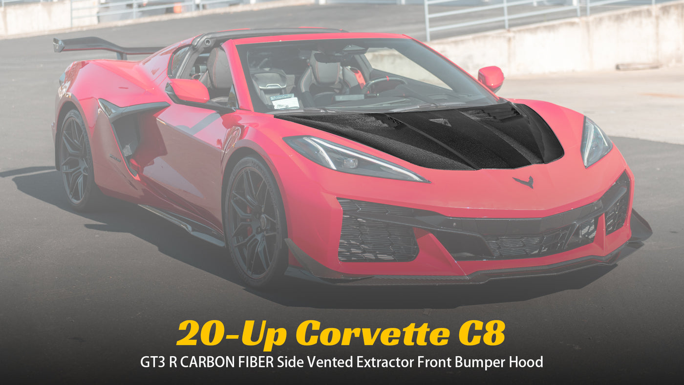 Chevrolet Corvette C8 GT3 R Front Bumper Hood