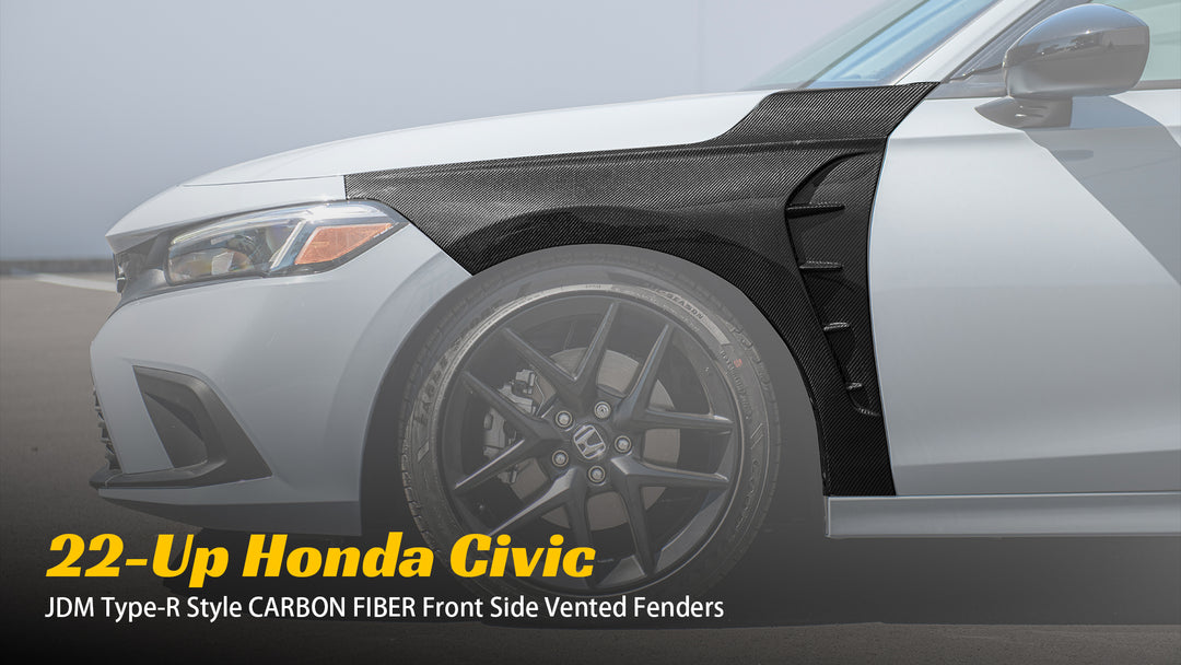 2022-Up Civic Carbon Fiber Side Fenders