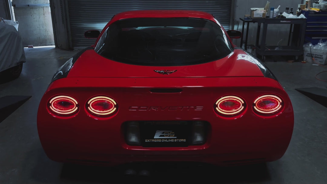 1997-04 Corvette C5 Infinity Style LED Tail Lights (PRE-SALE)