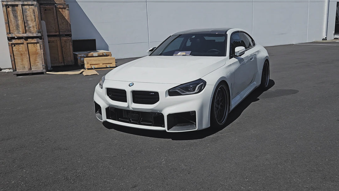 2023-Up BMW G87 M2 Factory Style DRY Carbon Fiber Front Side Duct Vents
