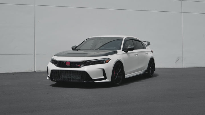 2023-Up Honda Civic Type-R Carbon Fiber Rear Hatch Vent Trim Cover