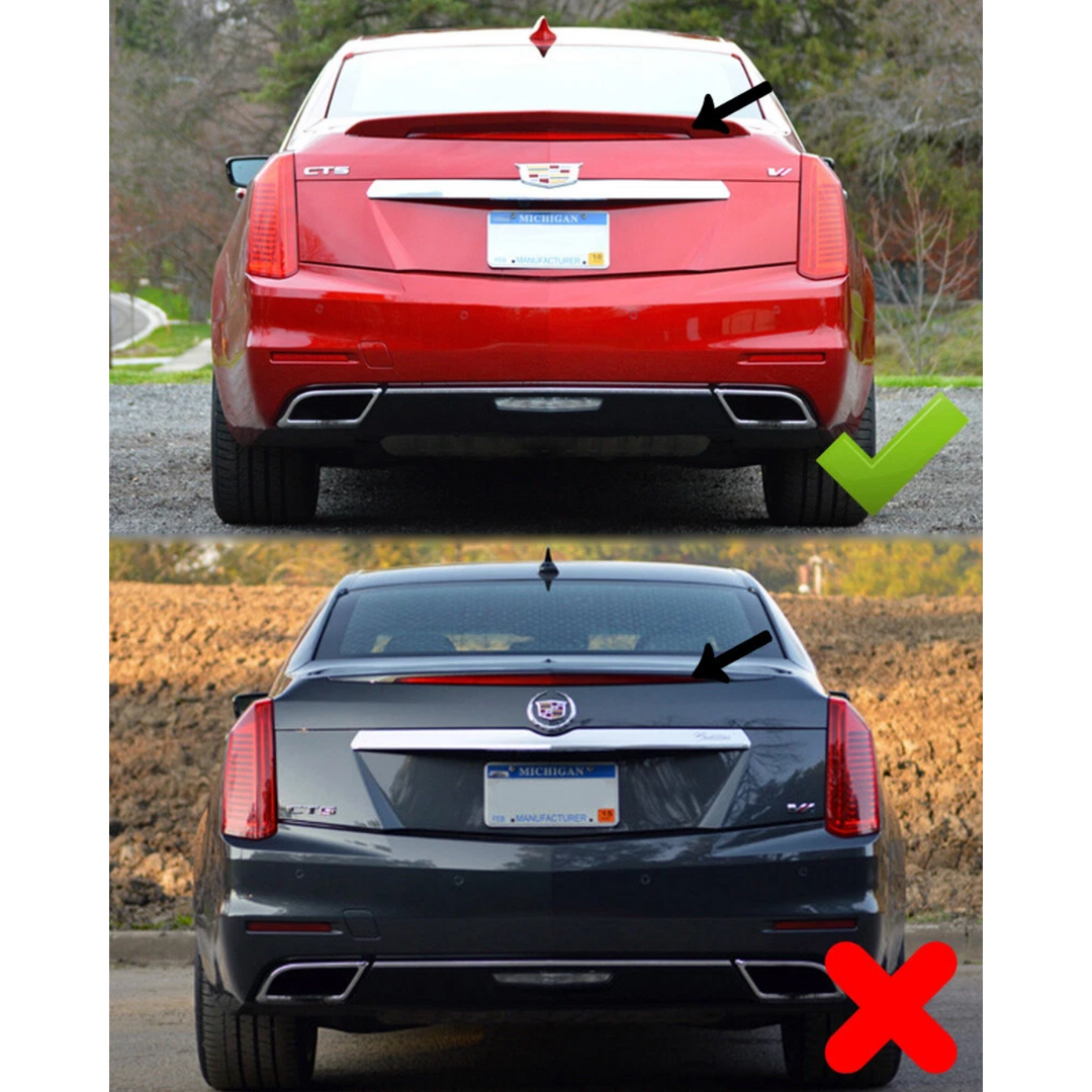 2016-19 Cadillac CTS-V Carbon Fiber Rear Spoiler