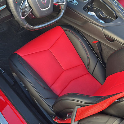 Corvette C8 Premium Custom Leather Seat Covers