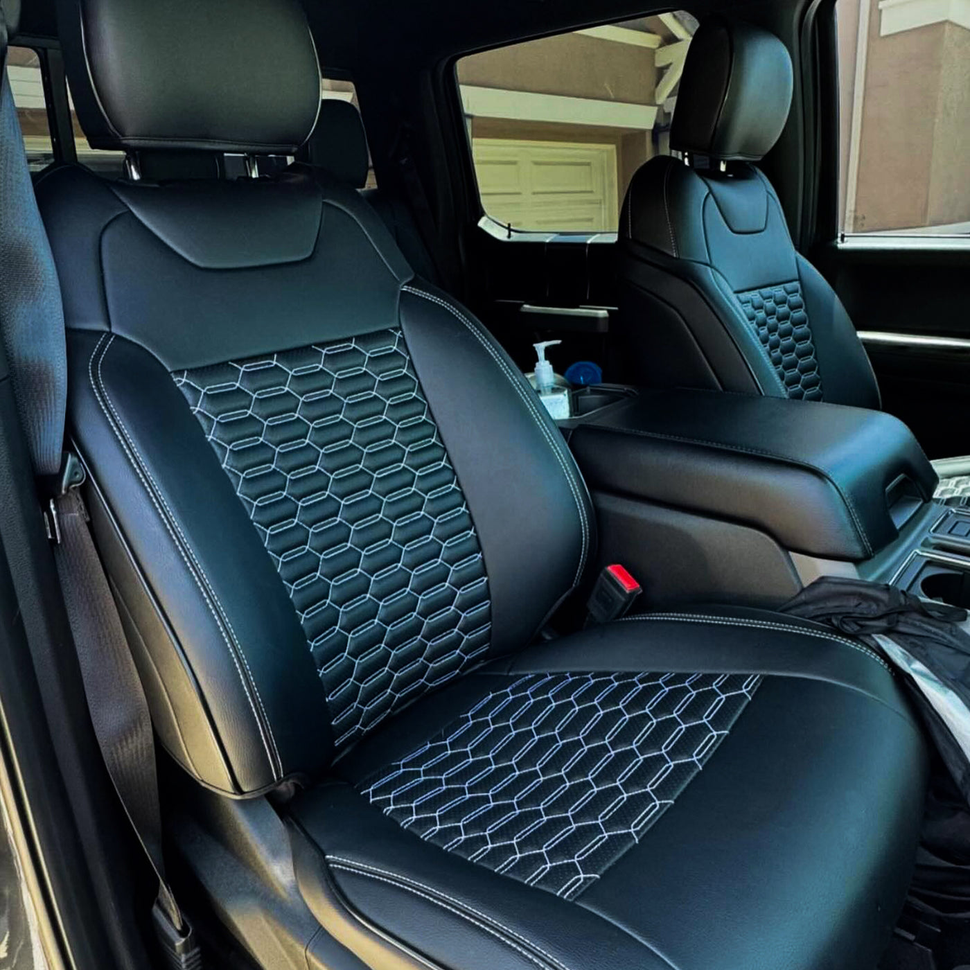 2015-Up Ford F-150 Raptor Custom Leather Seat Covers