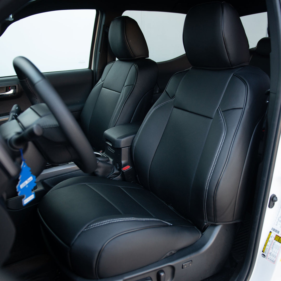 2016-Up Toyota Tacoma Premium Custom Leather Seat Covers