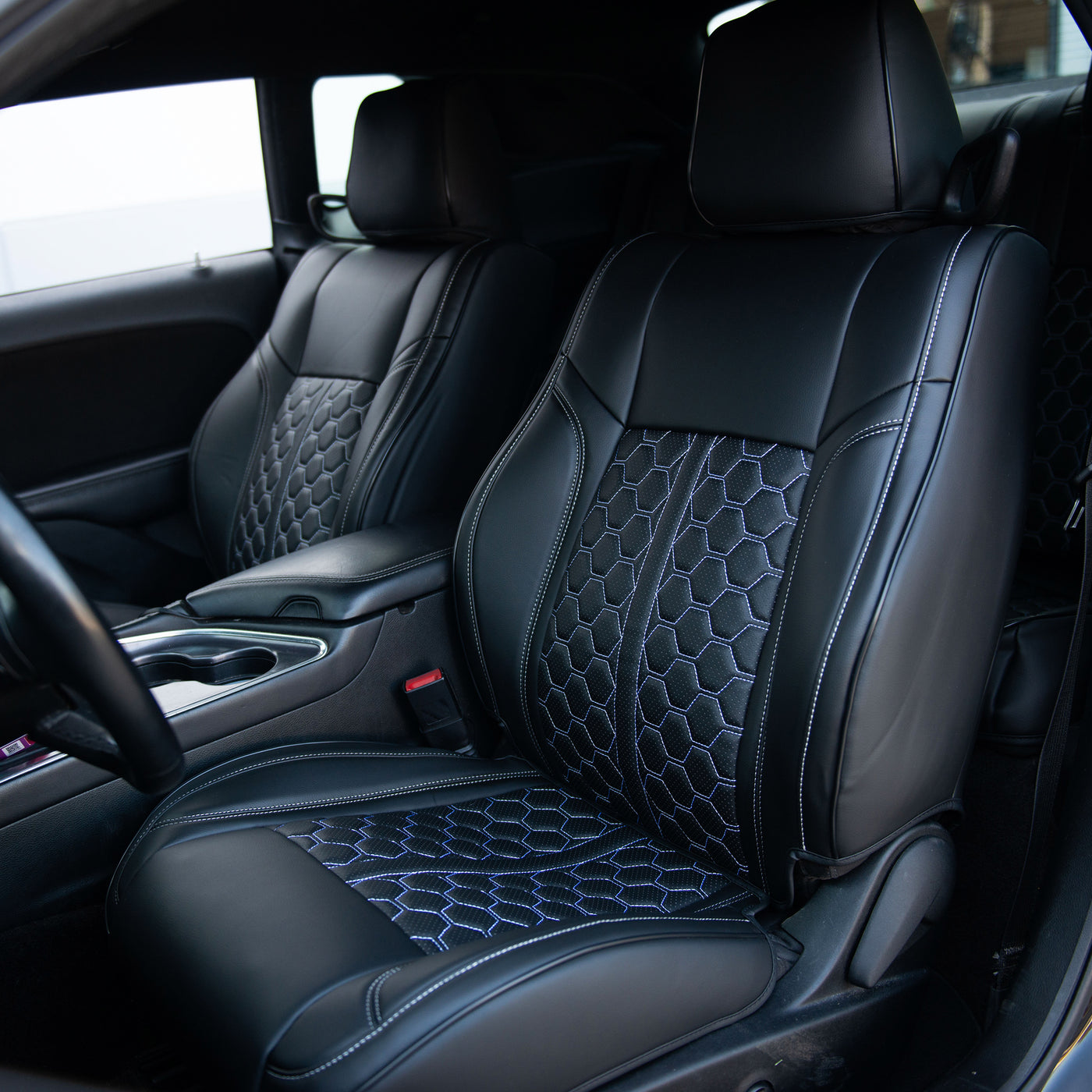 Dodge Challenger R/T SXT Custom Leather Seat Covers Upholstery Kit