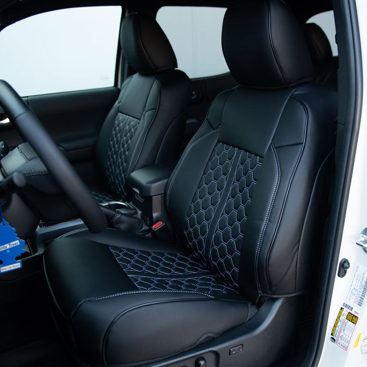 2016-Up Toyota Tacoma Premium Custom Leather Seat Covers