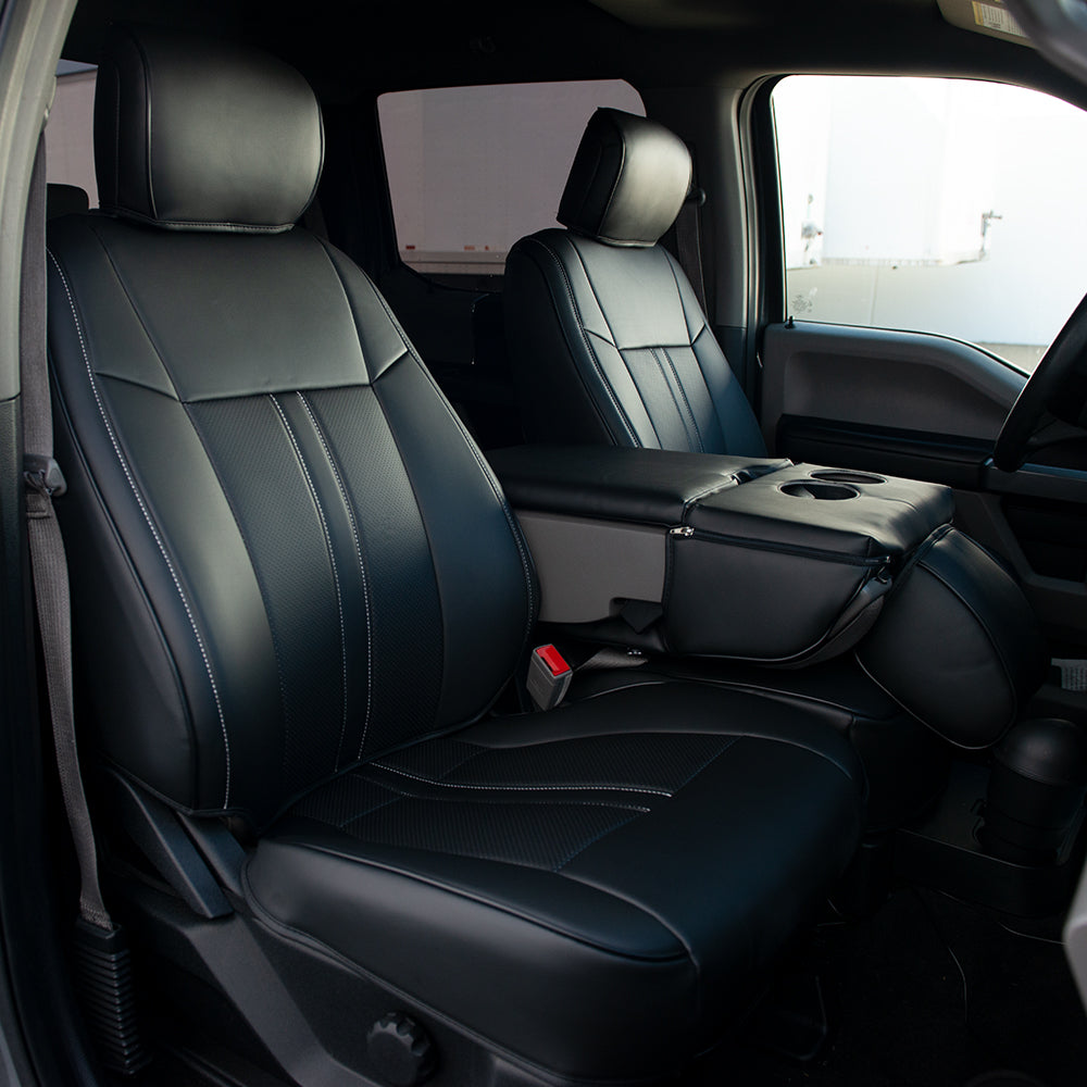 2015-21 Ford F-150 / F-250 Premium Custom Leather Seat Covers